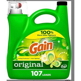 Gain Aroma Boost Liquid Laundry Detergent, Moonlight Breeze Scent - Gain Odor Defense Liquid Laundry Detergent