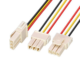TE 368571-1 Conector Automotriz Cable Congelador Refrigerador Equipo de Conexión Interna Pequeño Motor Terminal Arnés de cables