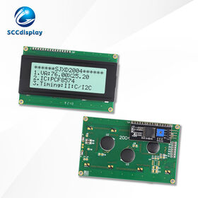 Industrial I2C LCD display screen SJXD2004A-IIC FSTN Positive Character 20*4 Dot Matrix LCD Screen COB module with LED backlight