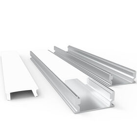El aluminio del ODM del OEM perfila formas por encargo anodizadas aleación del disipador de calor de la iluminación del LED diversas