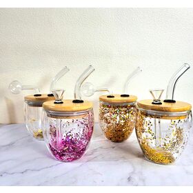 3d tumblers Rainbow 3D Flowers Tumbler Wrap Design for 20oz Skinny Tumbler main image 0