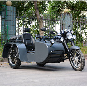 Motocicleta refrigerada por agua del sidecar del triciclo de la gasolina 300cc