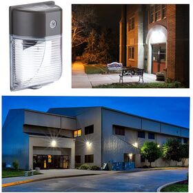 Mini Wall Mounted Outdoor Courtyard 18w 26w ETL DLC Wall Packs Led Outdoor Light