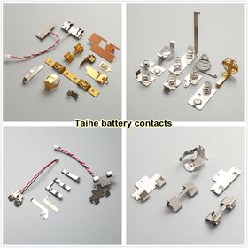 New energy vehicle stamping OEM battery spring contacts
