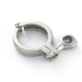 OEM benutzer definierte Sanitär-Tri-Clamp-einzelne Pin-Hoch leistungs klemme 13MHHM 304 1/2 "BIS 6"