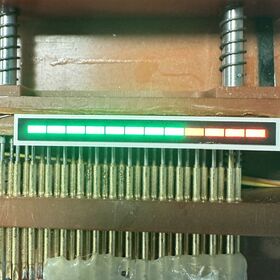 Barre Lumineuse LED 12 Segments Ultra Rouge/Vert Pur pour Indicateur de Tableau de Bord
