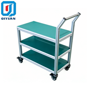 Industrial aluminum profile product--hand trucks, Utility carts,tool cabinet with caster. Customizable& modular &durable.