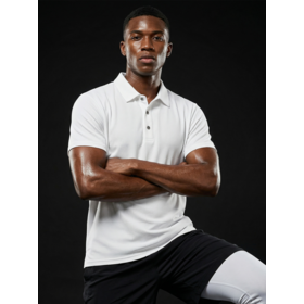 Camisetas Polo de Algodón Originales para Hombre, Ropa de Gimnasio Lisa en Blanco Personalizable con Logo OEM, Secado Rápido, Certificación BSCI