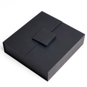 Luxury Double-Door Magnetic Closure Folding Gift Box for Clothes Customizable with Logo Shoe Packaging