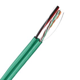 High Quality Factory Copper Conductor UTP Cat5e+2core Network Cable LAN Cable