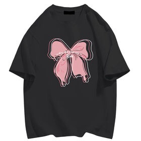 Grosir OEM Logo Kustom Kualitas Tinggi Pakaian Olahraga Fashion Oversize T Shirt untuk Wanita Buatan China