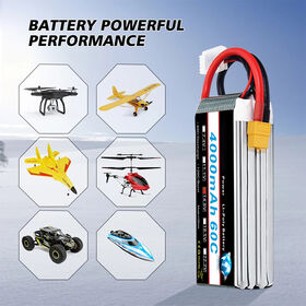 thumbnail image 2 of 2x HRB 4S 14.8V 4000mAh LiPo Battery With XT60 - For RC Car, Truck, UAV, Airplane, FPV 2 of 5