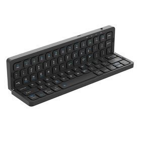 Fabricantes de Alta Qualidade Teclado Bluetooth Mini Dobrável Sem Fio Recarregável para Tablet iPad Telefones