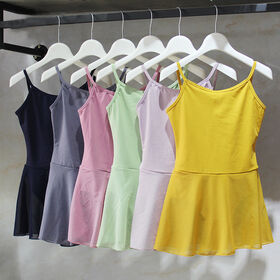 Ropa de Baile de Verano Personalizada OEM ODM para Niñas - Ropa de Entrenamiento de Camisola, Ropa de Baile Étnico para Niños, Vestido Deportivo para Adolescentes
