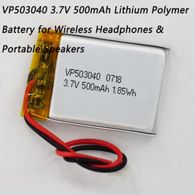 VP503040 3.7V Stable Discharge Lithium Polymer Rechargeable Battery for Industrial Instruments and Smart Gadgets