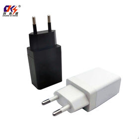 Carregador USB 5V 2A com Plugue US/EU, Adaptador AC DC para Telefone, Acessórios para Celular, Carregador USB 5V2A