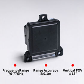 Factory price Black speed sensor radar 77GHz | mm wave radar | High-precision | vehicle-grade design | ADAS system radar sensor