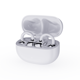 سماعات أذن مفتوحة مدعومة بشريحة كوالكوم QCC3072، مشغل 12 مم وصوت عالي الدقة - سماعات أذن بمشبك للتمارين والاستخدام اليومي