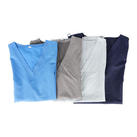 Umweltfreundlicher Damen-Arbeitskleidungs-Design-Scrub-Anzug aus Polyester-Spandex - Feuchtigkeitsableitend, Antibakteriell, Atmungsaktiv für Krankenhausarbeit