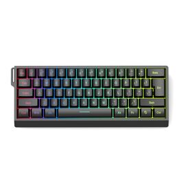 KG-61A Ribbon Backlit Membrane (61/62/63 Keys) Gaming/Office Keyboard