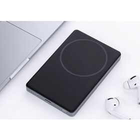 2026 Heiß Verkaufende Ultra-Slim Powerbank 15W Schnellladung, 5000mAh, Brieftaschengröße, Tragbar, Magnetisch Kabellos für iPhone 17 Pro