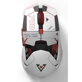 Souris Gaming Modulaire Magnétique, Capteur Optique PAW3950, Double Taux d'Interrogation 8K Hz, Jusqu'à 30000 DPI, Ergonomique Haute Précision pour le Gaming