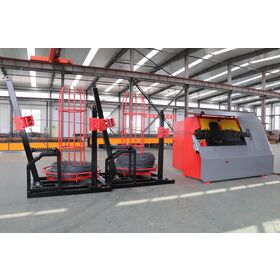 Factory Direct Sales Big Sale Electric Automatic CNC PLC Controlled Gear-Driven Carbon Steel Rebar Bending Machine 6-10mm 34kW
