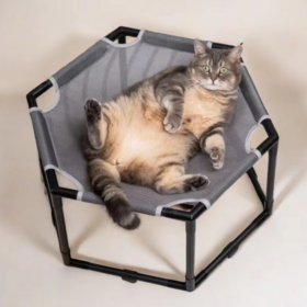 Silla Hamaca para Gatos Cómoda, Transpirable y a Prueba de Humedad - Esterilla Universal para Mascotas Hecha a Mano, Fácil Montaje, Duradera