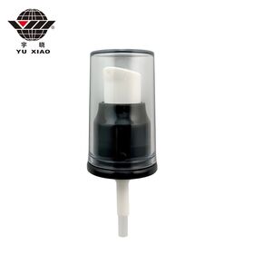 Pompe Bouteille à Pression en Plastique Haute Qualité 24mm 24/410 avec Bouchon AS pour Crème, Lotion, Fond de Teint Liquide