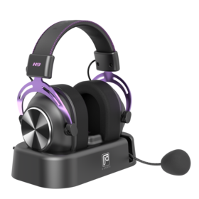 Headset Gaming Nirkabel H9 Latensi Rendah Peredam Bising - Keunggulan Ganda untuk Gaming
