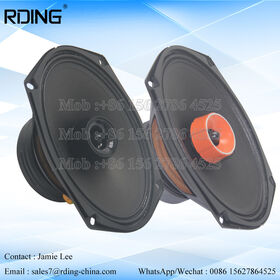 Haut-parleur Coaxial de Voiture Haute Fidélité 6x9 Pouces, Puissance Maximale 300W, 4 Ohm, avec Technologie Avancée de Tweeter à Pavillon pour Basses Profondes et Aigus Clairs