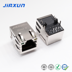 موصل RJ45 مدمج 2.5G ARJM11D7-809-AB-EW2، عمر إدخال 10000 مرة، موثوقية عالية لمعدات الأتمتة الصناعية