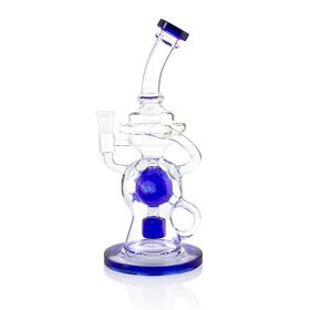 Wholesale Price Glass Dab Rig Recycler With Matrix Perc For Smooth Experience