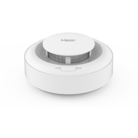 Meian Single Bus/ Power Bus Smoke Detector Quick Response Wired Smoke Heat/Fire Detector for Fire Alarm System Smart Home