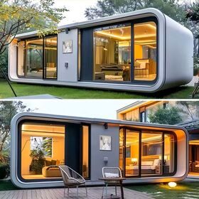 Portable Cube House / Mobile Container Cubic Homes Ready For Export