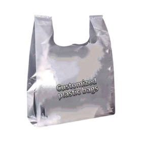 Modern style Cheap Retail Plastic Bags Custom Printed Shopping Bags T-shirt Plastic Bag Packaging Free Design Your logo for sale