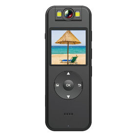 Factory Price 1296p 4K Body Worn Portable Dvr with IR Night Vision and Motion Detection Recorder Cam