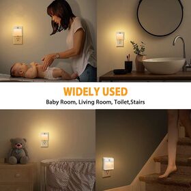 Multi-escena universal LED luz de noche para dormitorio sala de estar baño escaleras corredor