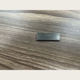 Plaque Signalétique Métallique Gravée Personnalisée pour Décoration de Marque