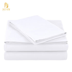 Custom 200 300 400 500 600 800 Thread Count Egyptian Cotton 4 Pcs Bedsheet Home and Hotel Design Bedding Bed Linen Sheet Set