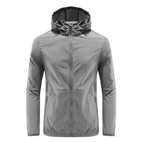 Sudadera con cremallera para senderismo al aire libre, chaqueta deportiva táctica impermeable para correr, con logo personalizado