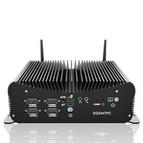 Nouvel Mini PC Industriel EGLOBAL 11ème Génération Intel Core i5 1135G7 i7 1165G7 1195G7 CPU Optionnel 6 COM Système Barebone Ordinateur Sans Ventilateur