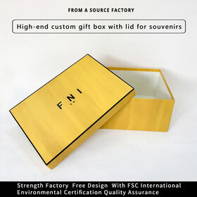 Hochwertige Geschenkbox für kundenspezifische Bestellungen - Personalisierte Business-Geschenkbox - Anpassung leerer Boxen
