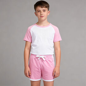 Ensemble Bébé Garçon Été Short Et Tee Shirt Animaux - Tenue Sport 2 Pièces 0-3 Ans