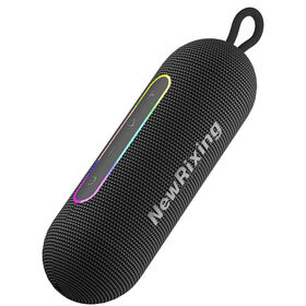 Altavoz BT exterior IPX7 impermeable con diseño ultracompacto y tejido de alta calidad, precio de fábrica OEM, para viajes de senderismo