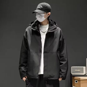 Jaqueta Bomber 3 em 1 Unissex Streetwear Novo Modelo Primavera Outono 2026 Roupa de Trabalho e Montanhismo Outono Inverno