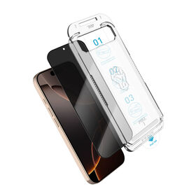 New Arrival Custom 9H Tempered Glass Easy Install Dust Free Screen Protector Installation Kit for Iphone 18 17 Pro Max 17 Air 17 E