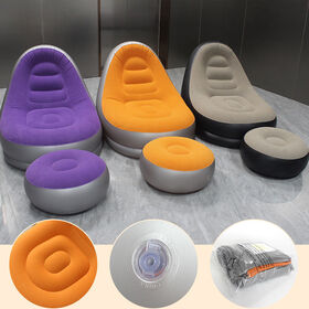 Canapé d'air de chaise longue gonflable Canapé d'air anti-fuite