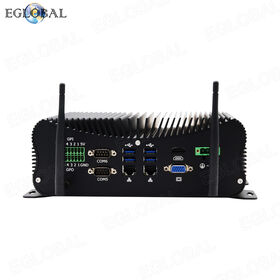 In-tel Core I7 8565U/8569U /8560U Industrial Mini Pc, 6COM 2LAN VGA + HD dual display, Fanless Server Mini Industrial Computer