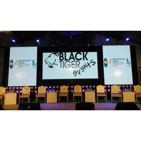Indoor Full Color LED Display High Contrast SMD Type Screen